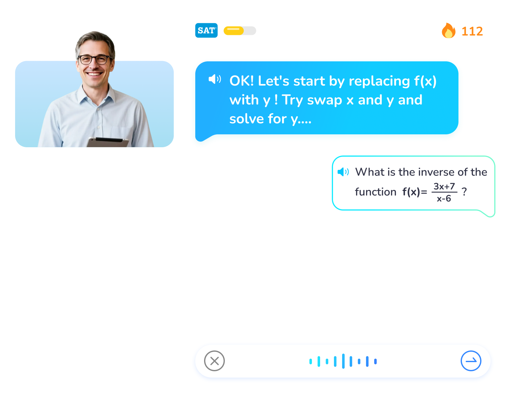 AI Tutor Interface